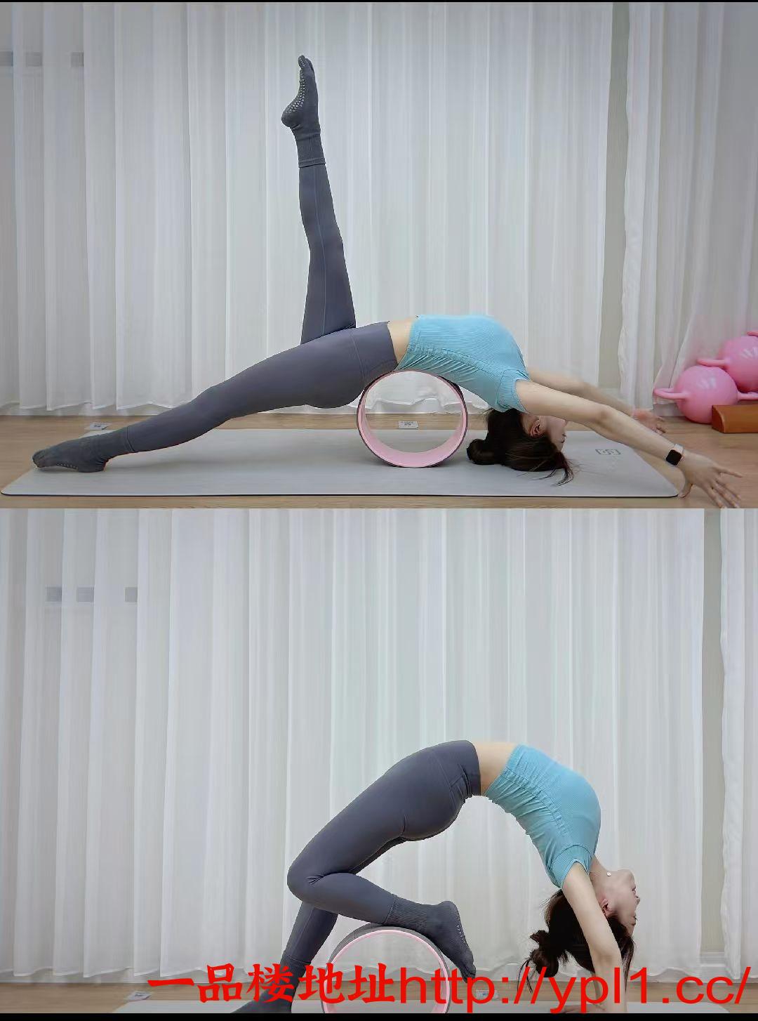 练瑜伽纯欲大学生姿势爽歪歪